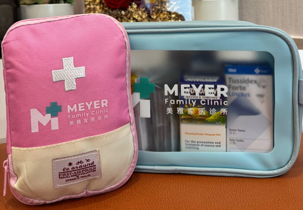 Meyer Family Clinic travel medication pack